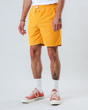 Baby Cord Short Yellow