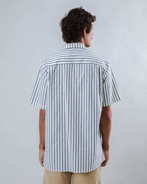 Sailor Aloha Shirt Blue