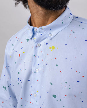 Splash Paint Oxford Shirt