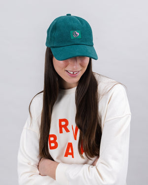 Cotton 5 Panel Cap Green