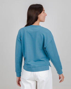 Peanuts Icecream Sweatshirt Blue