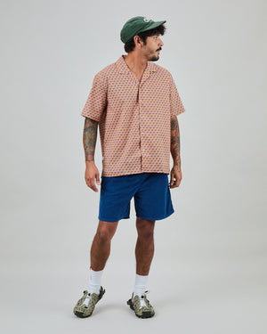 Icecream Sandwich Aloha Shirt Blue