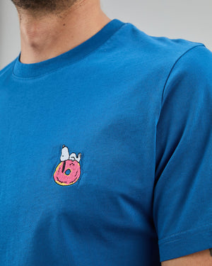 Peanuts Donuts T-Shirt Blue