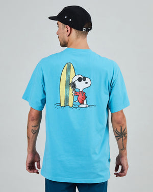 Peanuts Cowabunga Surf Oversize T-Shirt Blue