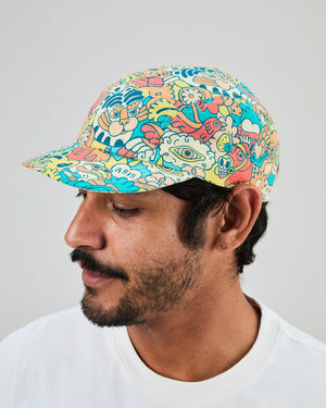 Asis Percales Animal Party 5 panel Cap