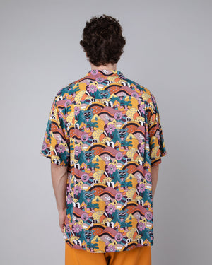 Yeye Weller Aloha Shirt Yellow