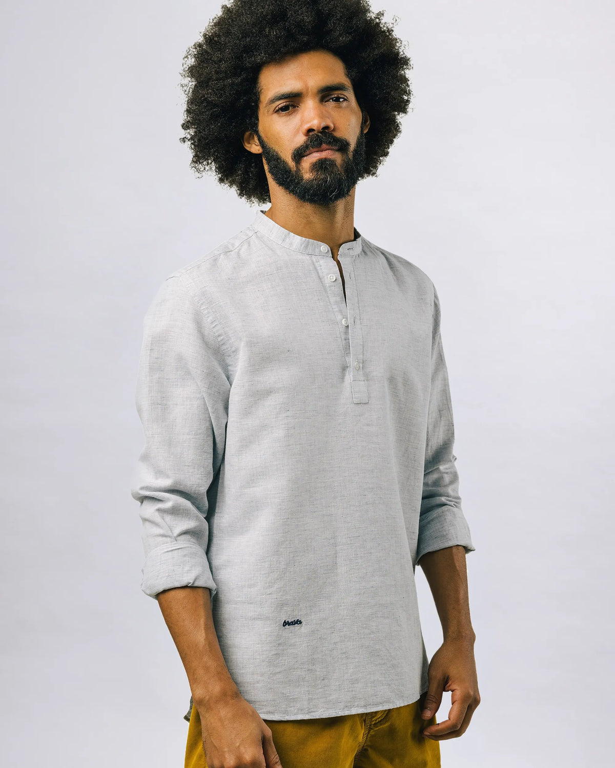 Slub Henley Shirt