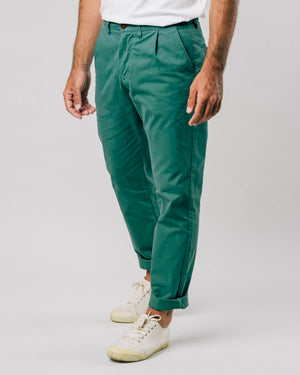 Kale Pleated Chino Pants