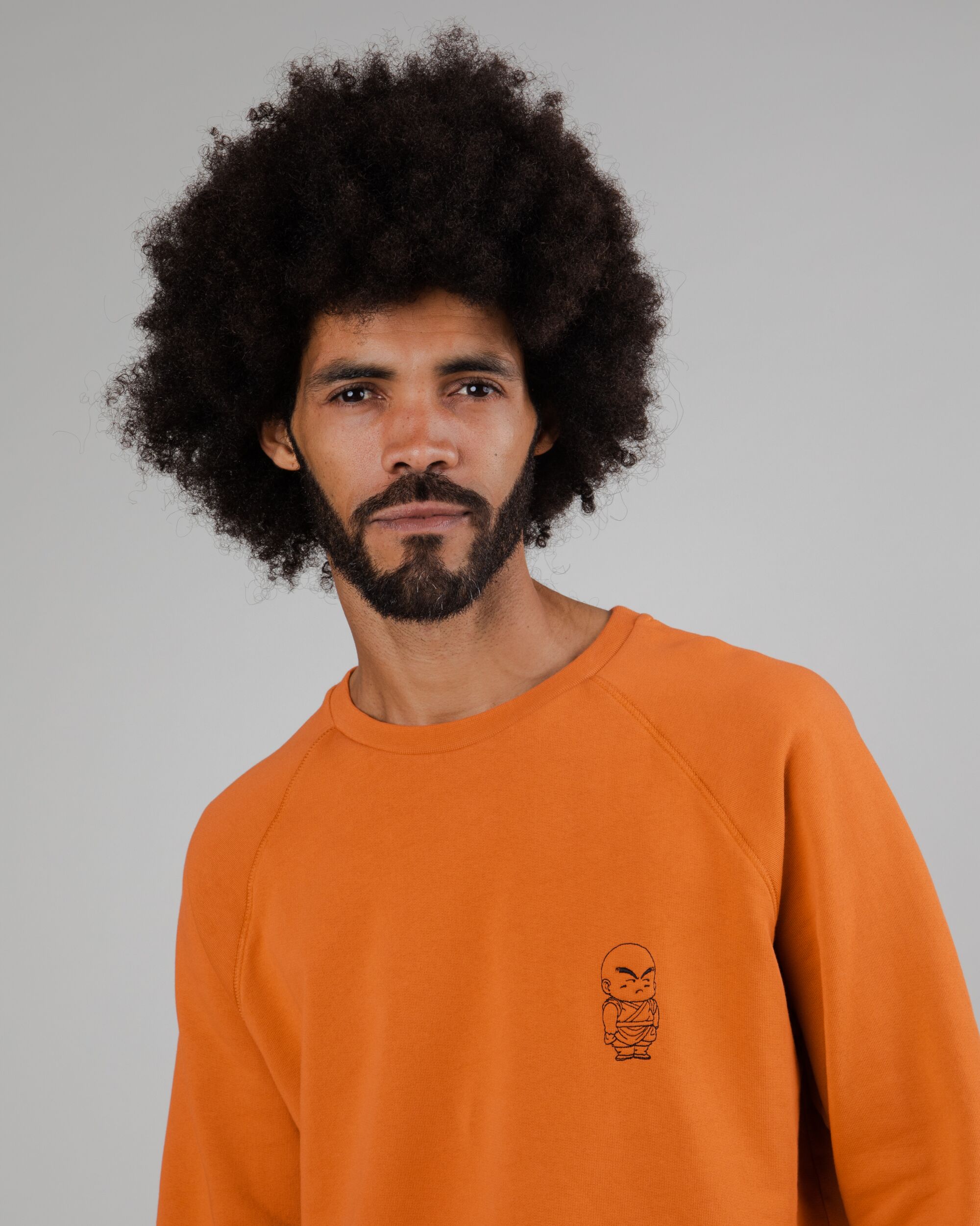 Dragon Ball Krillin Sweatshirt Orange