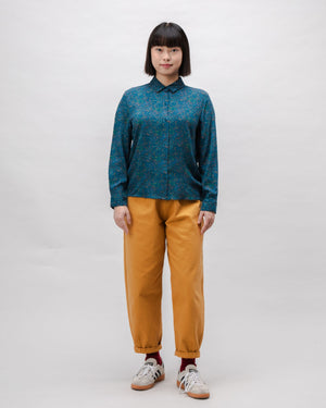 Jellyfish Viscose Blouse Navy