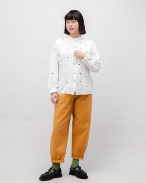 Bloom Boho Cotton Blouse Ecru