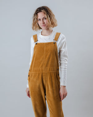 Corduroy Overall Camel