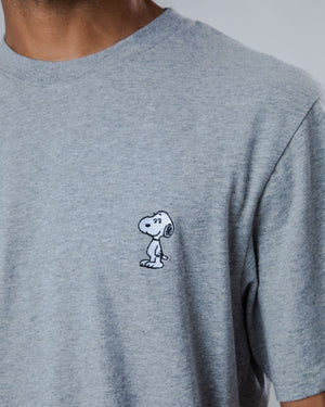 Peanuts Snoopy T-shirt Grey Melange