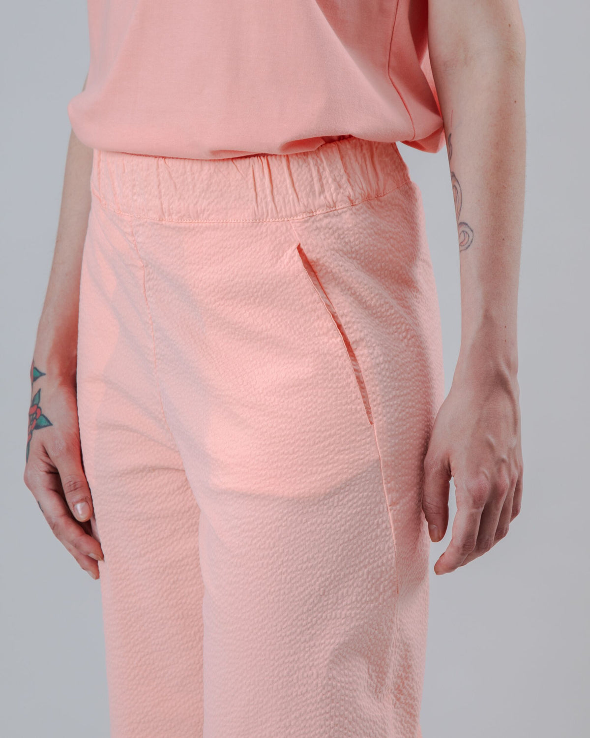Oversize Picnic Pants Rose