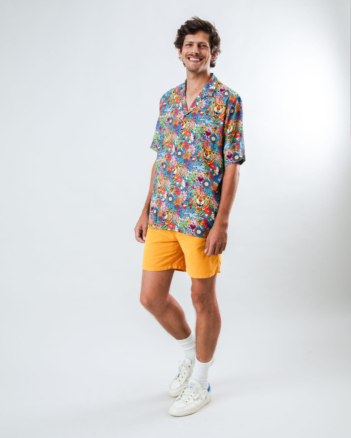 Asis Percales Tutti Frutti Aloha Shirt