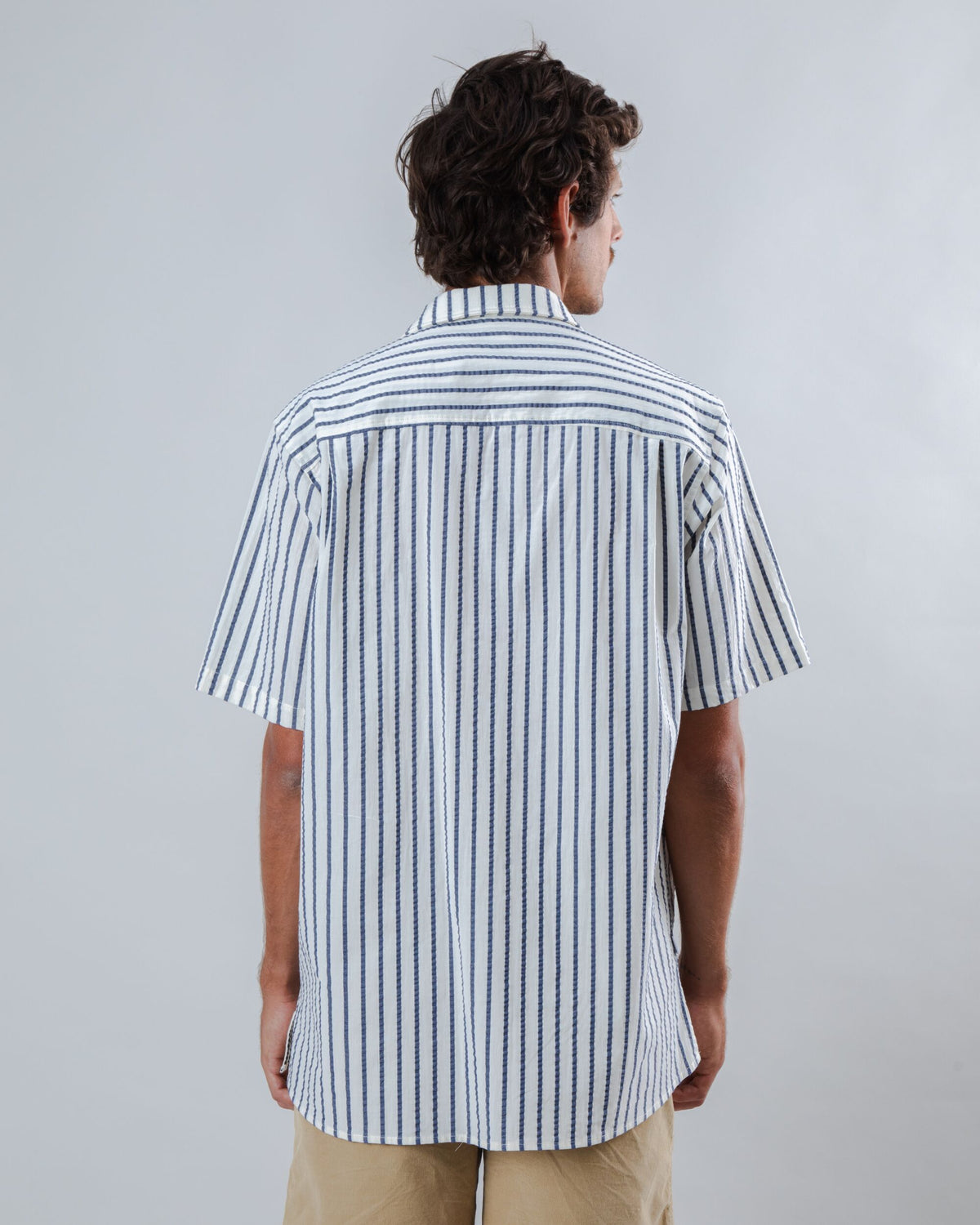 Sailor Aloha Shirt Blue