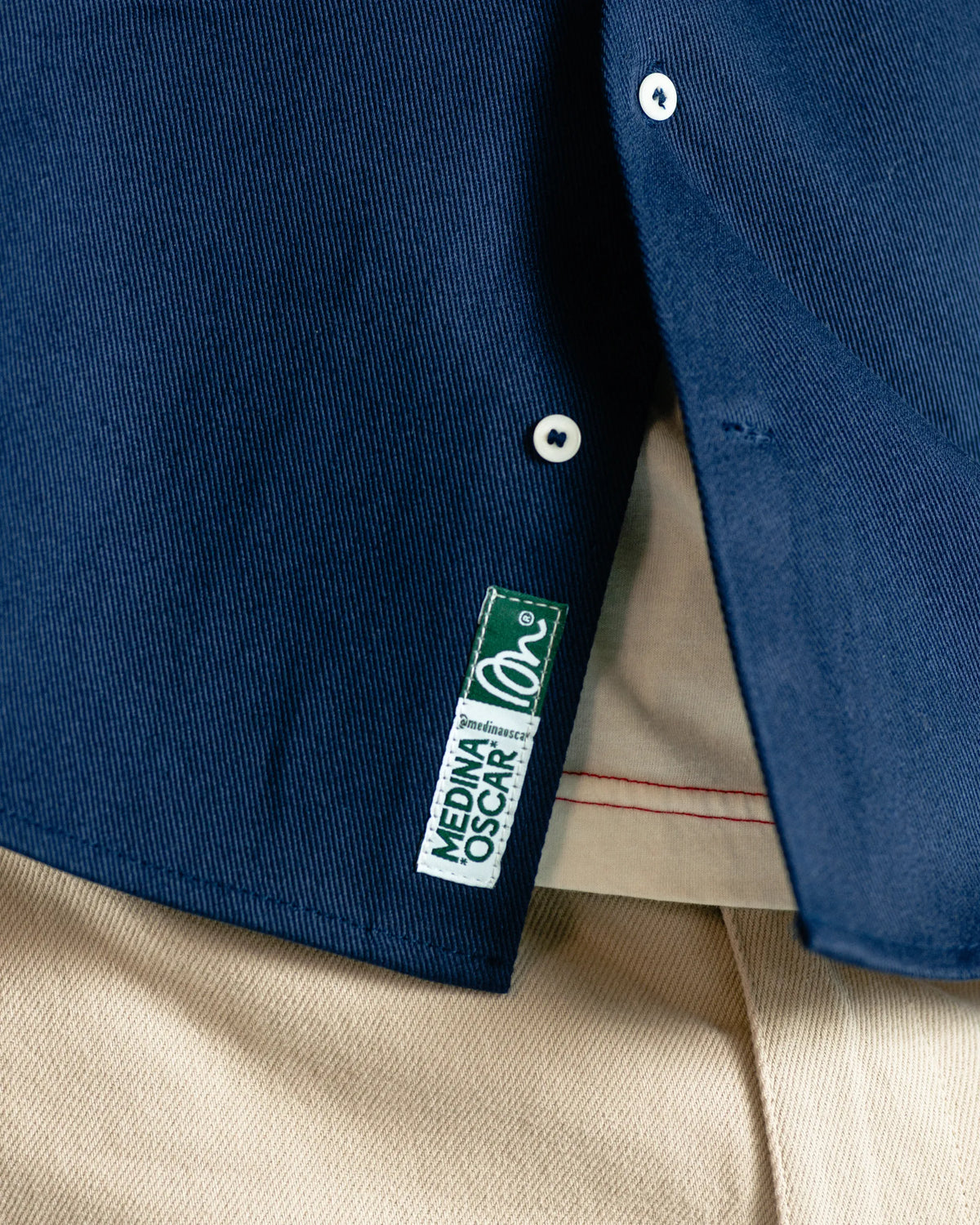 The Indoor Society Overshirt Blue