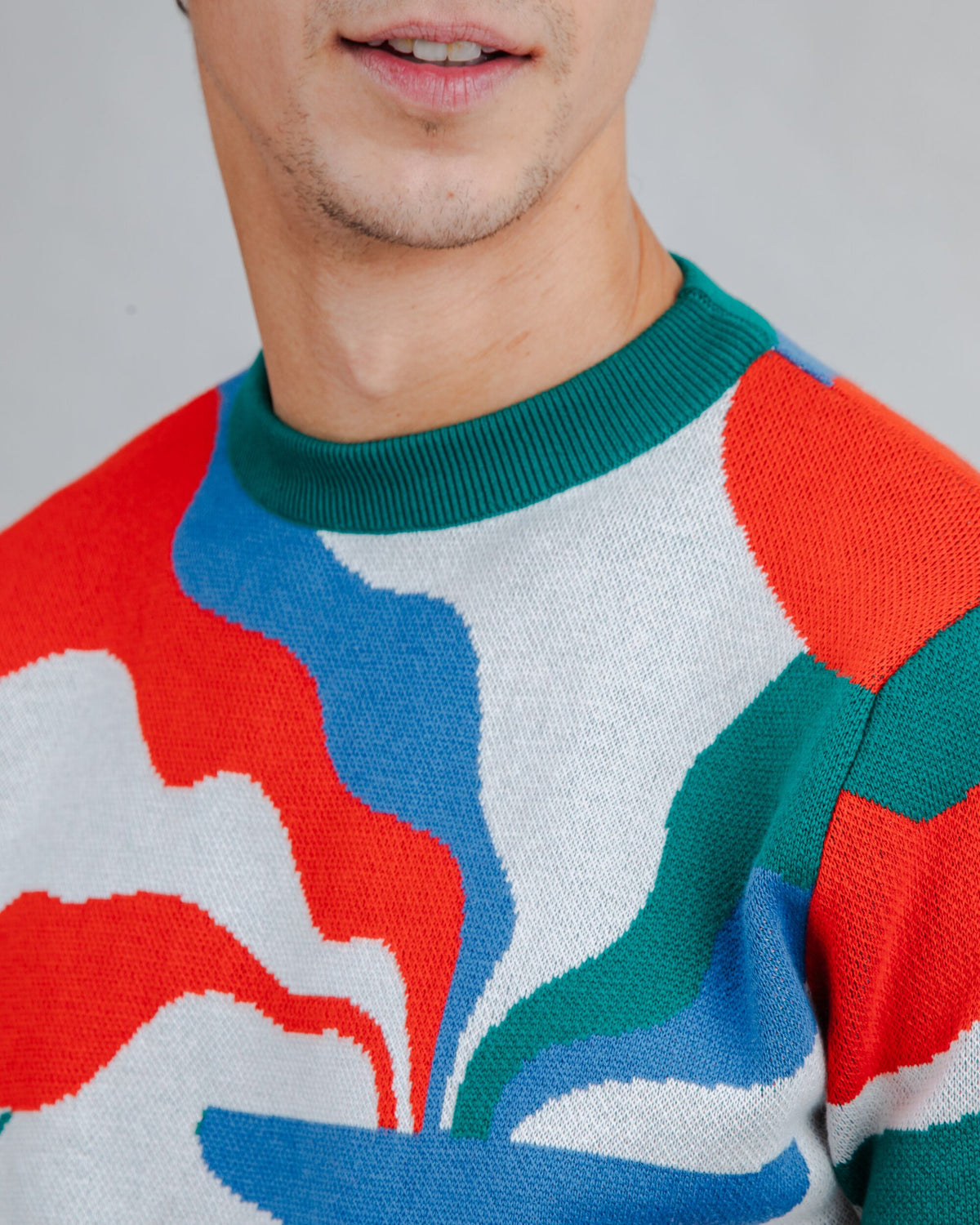 Jacquard Sweater Sobremesa