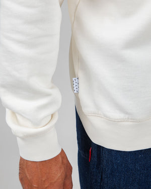 Hot & Brava Pizza Sweatshirt White