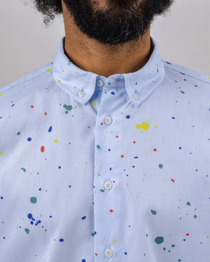 Splash Paint Oxford Shirt