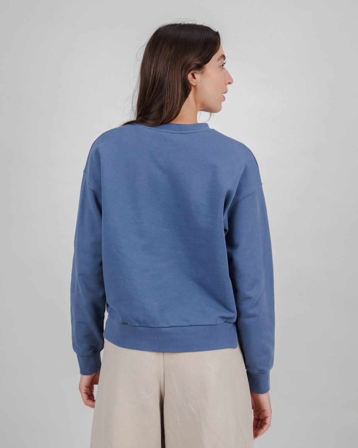 Peanuts Everybody’s in a Hurry Sweatshirt Indigo