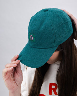 Cotton 5 Panel Cap Green
