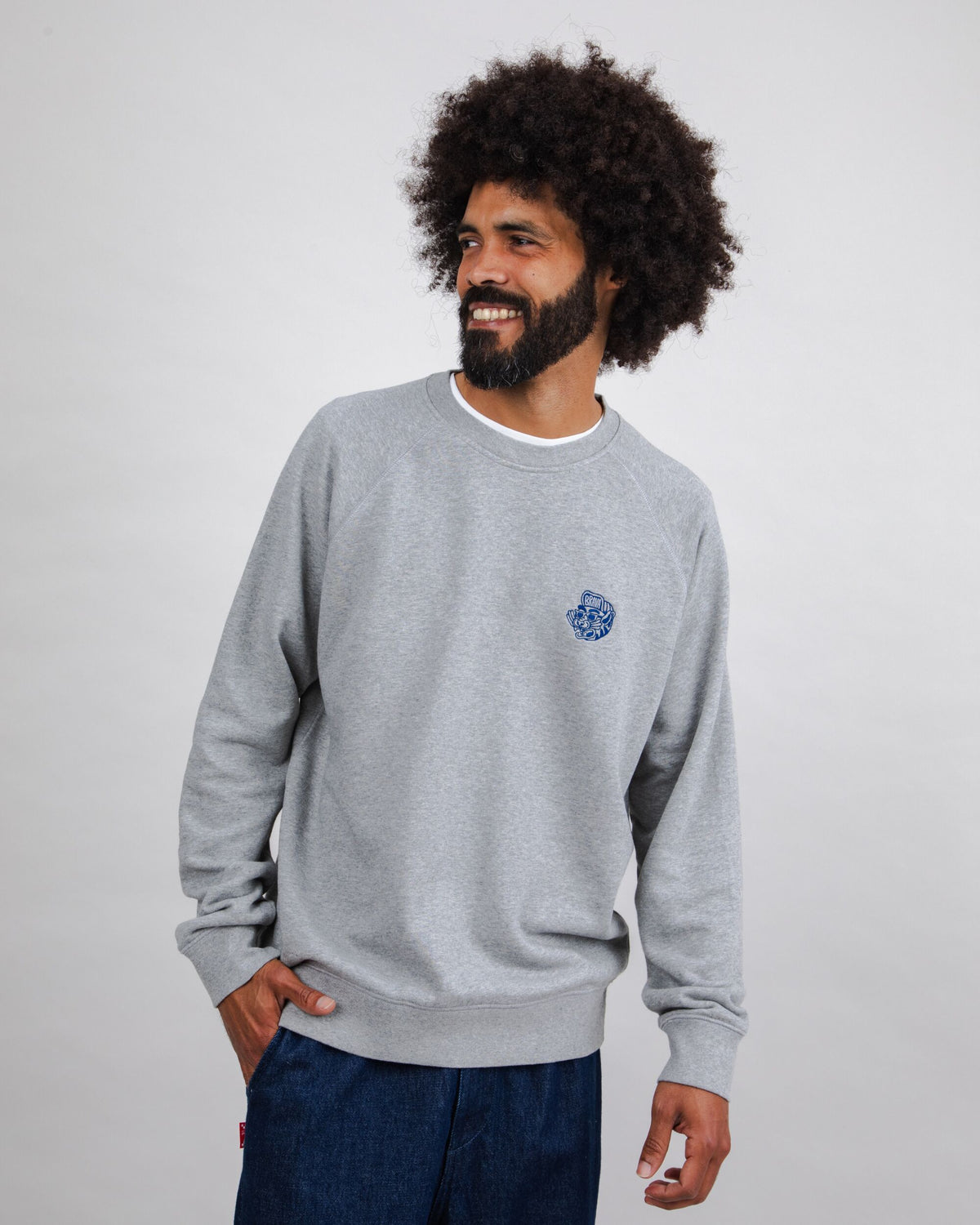 Asis Percales Tigris Sweatshirt Grey