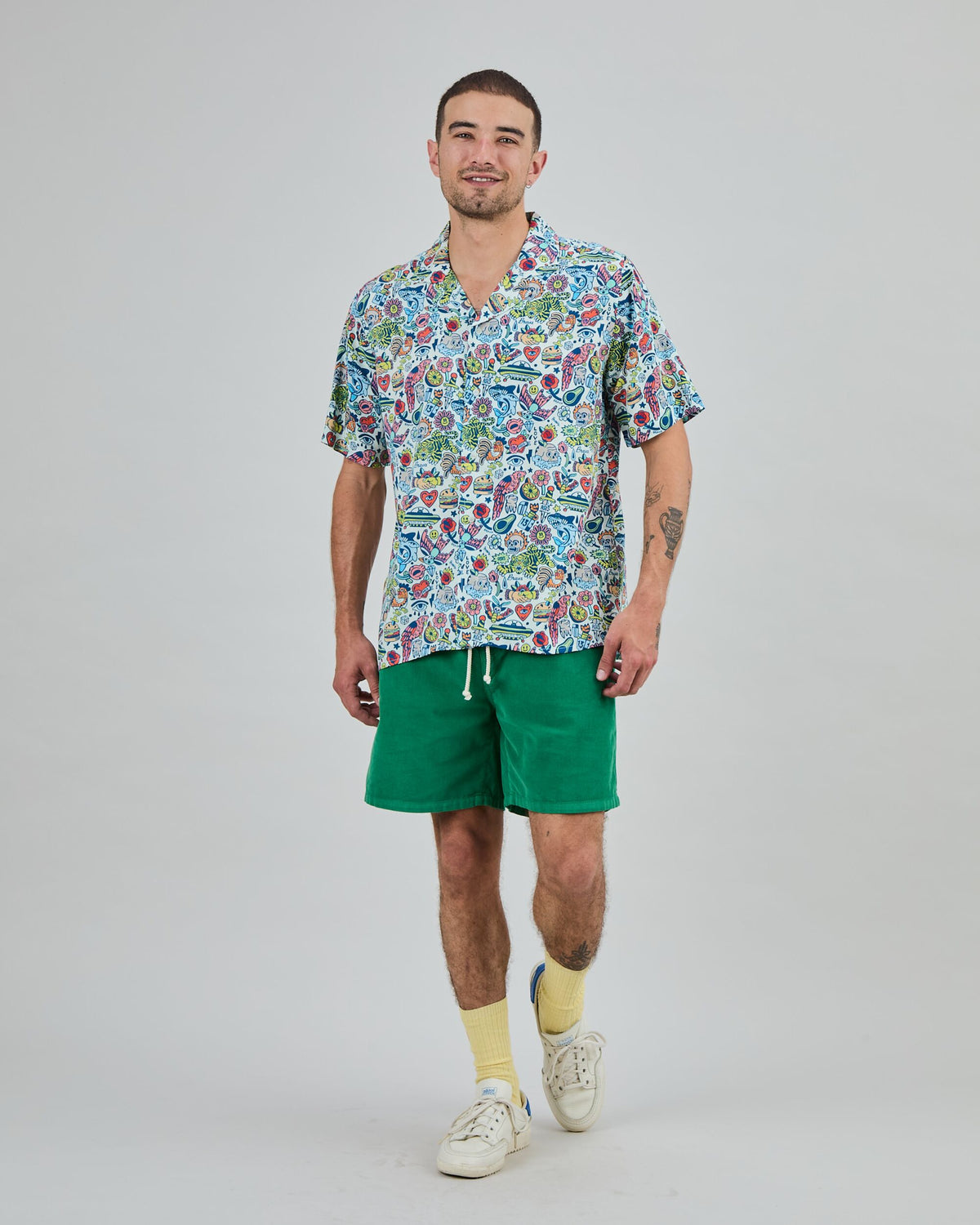This is Asis Aloha Shirt