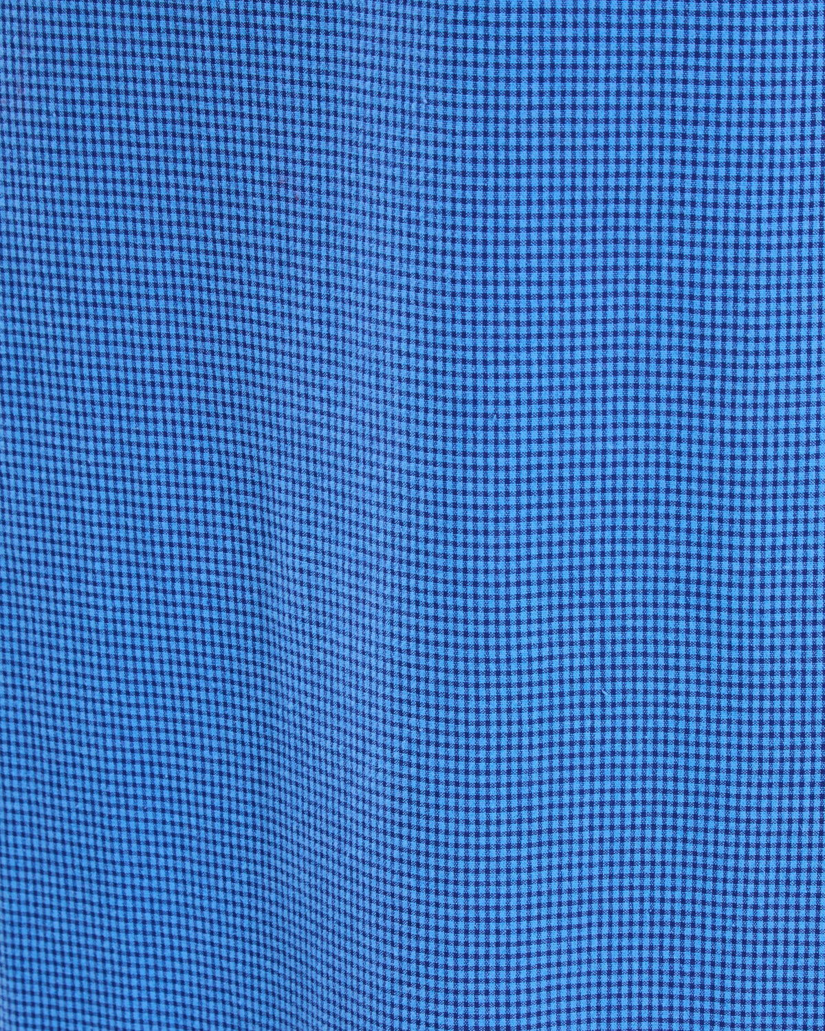 Checks Strappy Straight Dress Blue