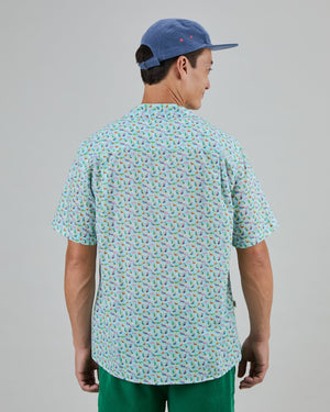 Marbles Aloha Shirt White