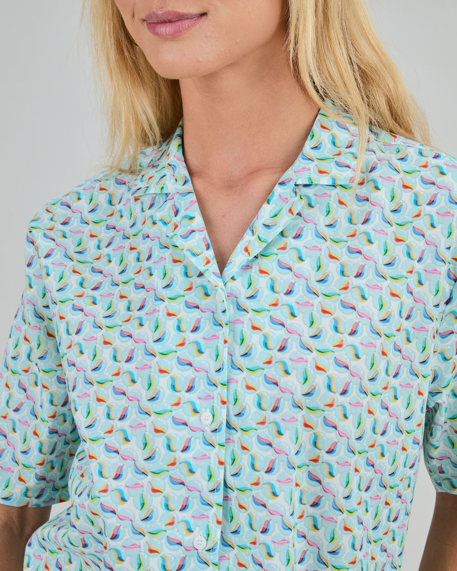 Marbles Aloha Blouse White