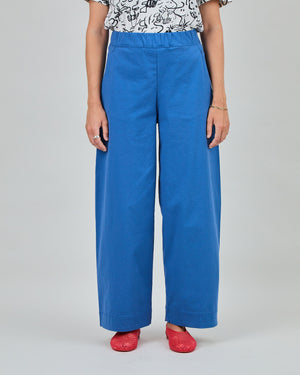 Picnic Oversize Pants Blue