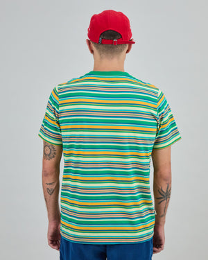 Stripes Regular T-Shirt Green