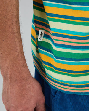 Stripes Regular T-Shirt Green