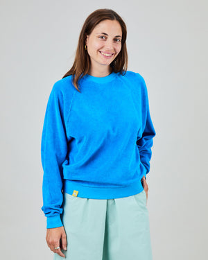 Terry Ranglan Sweatshirt Blue