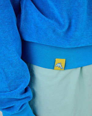 Terry Ranglan Sweatshirt Blue