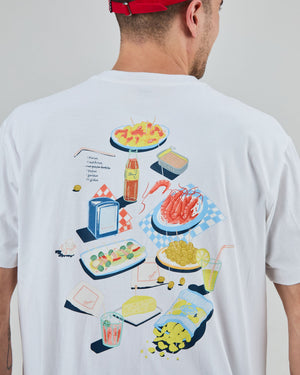 Chiringuito Oversize T-Shirt White