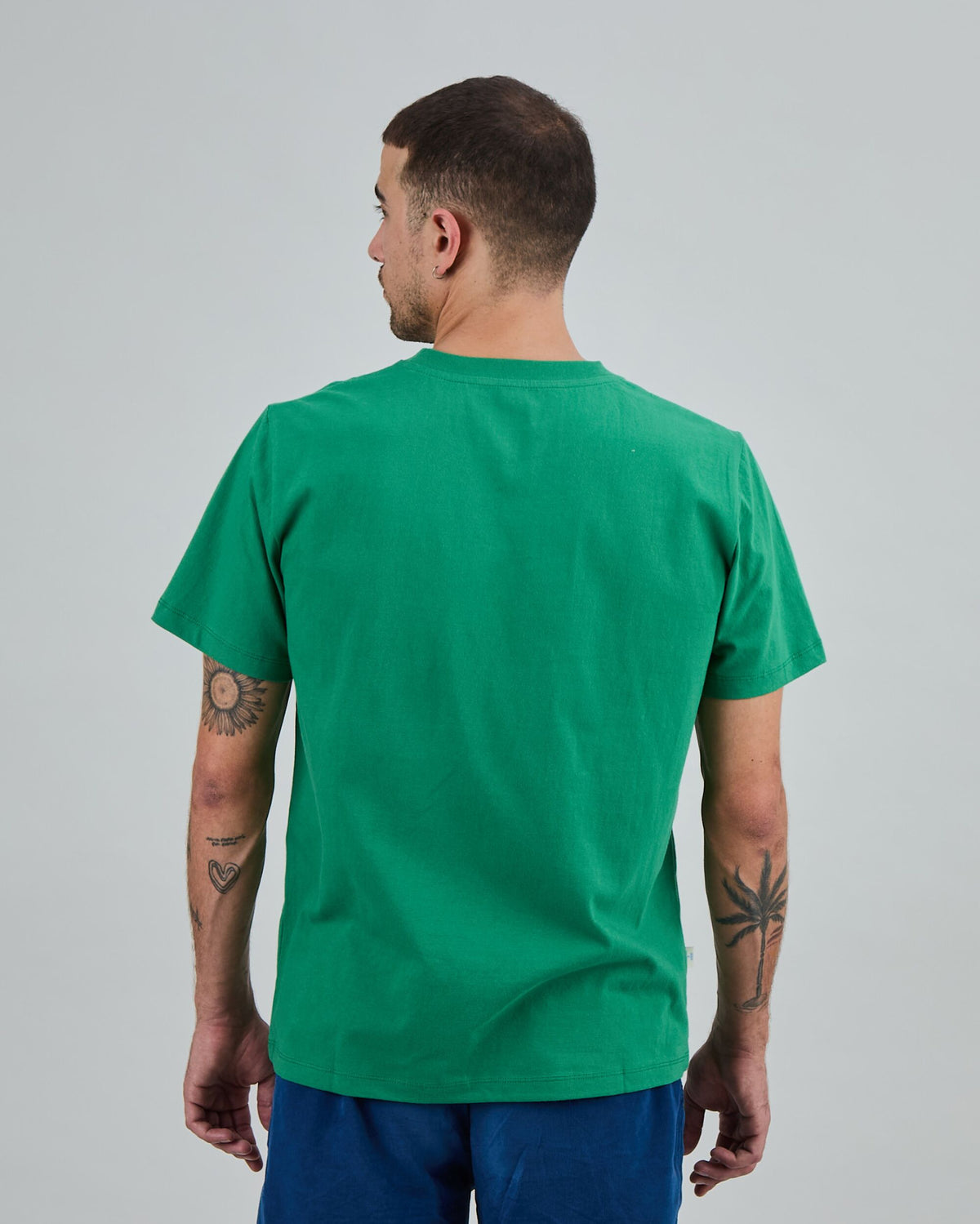 Asis Percales Daisy T-Shirt Green