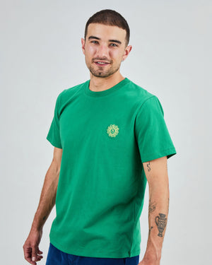 Asis Percales Daisy T-Shirt Green