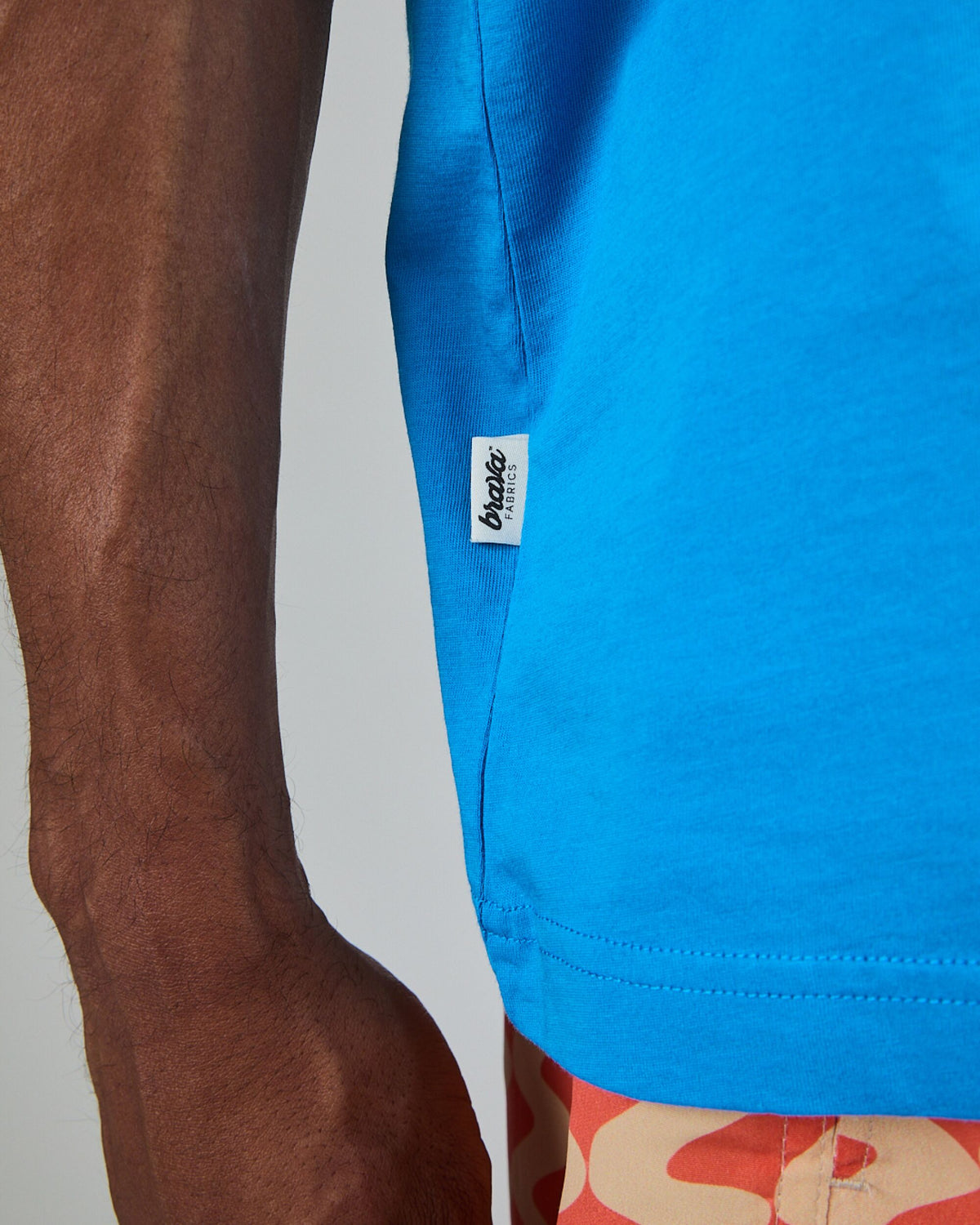 Doggy Balloon Patch T-Shirt Blue