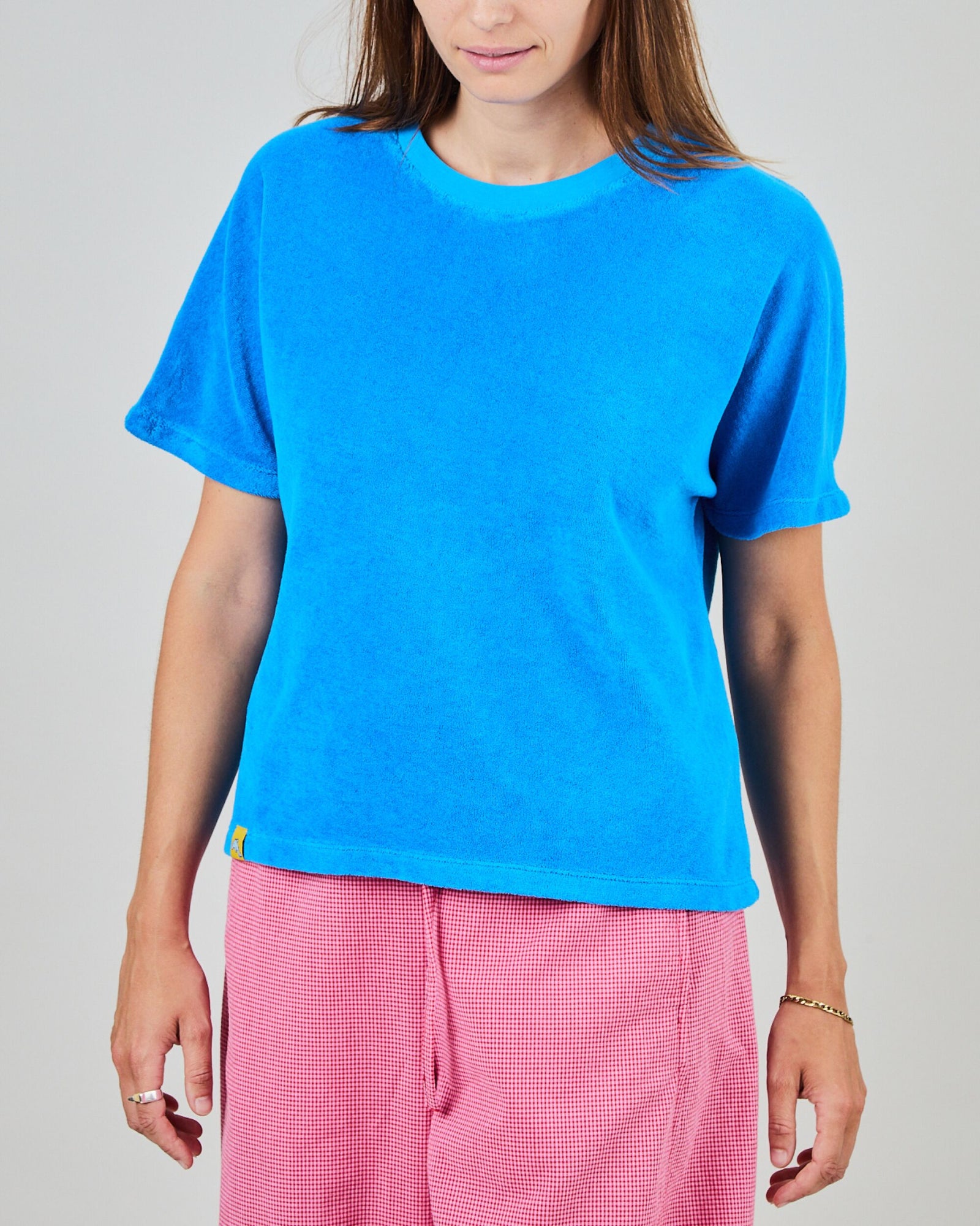 Terry oversize Tee Blue