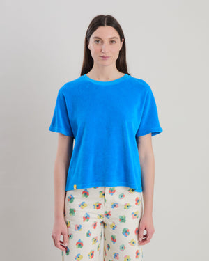 Terry oversize Tee Blue
