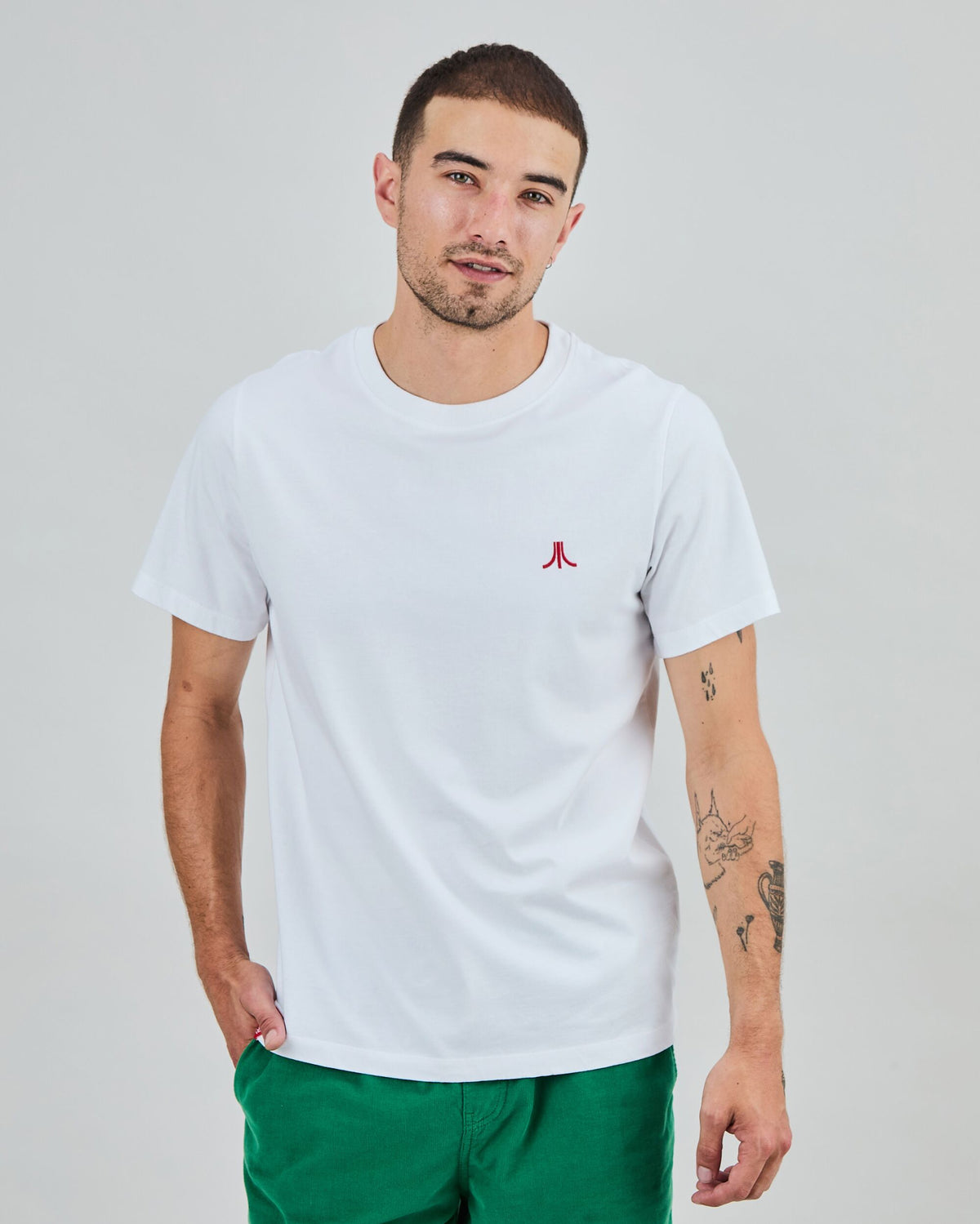 Atari Telescopic Logo T-Shirt White