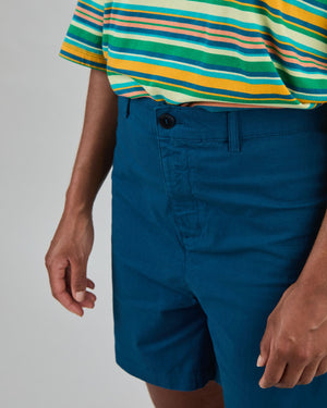 High Waist Shorts Blue