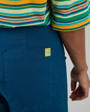 High Waist Shorts Blue