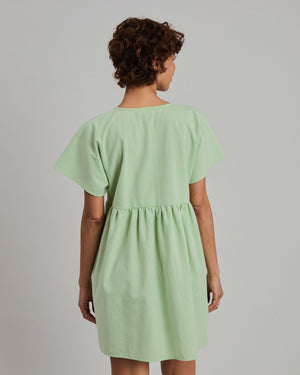 Checks Oversize Shorts Dress Green