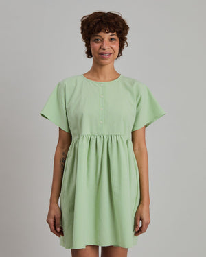 Checks Oversize Shorts Dress Green