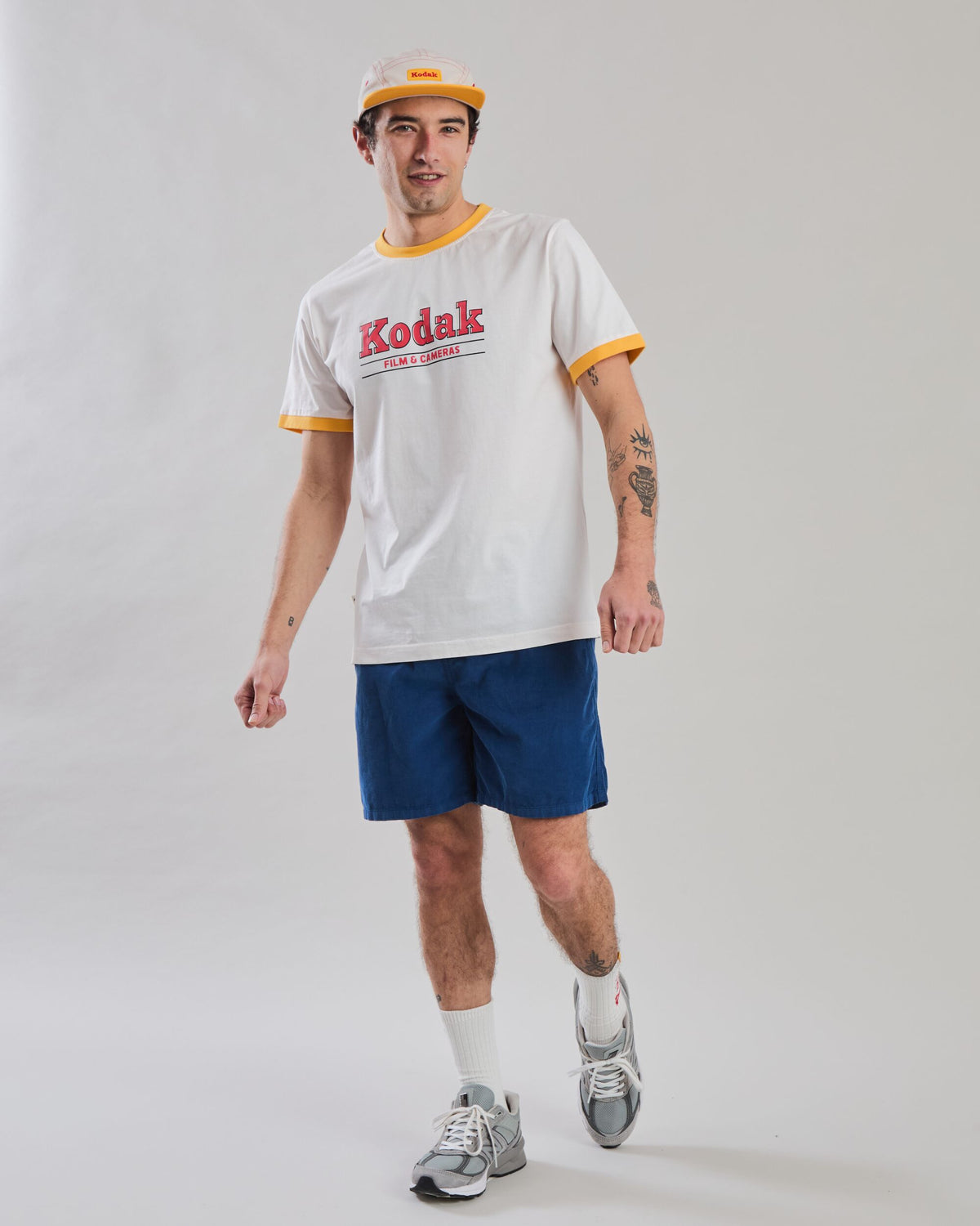 Kodak Retro FIlm Sweatshirt Ecru