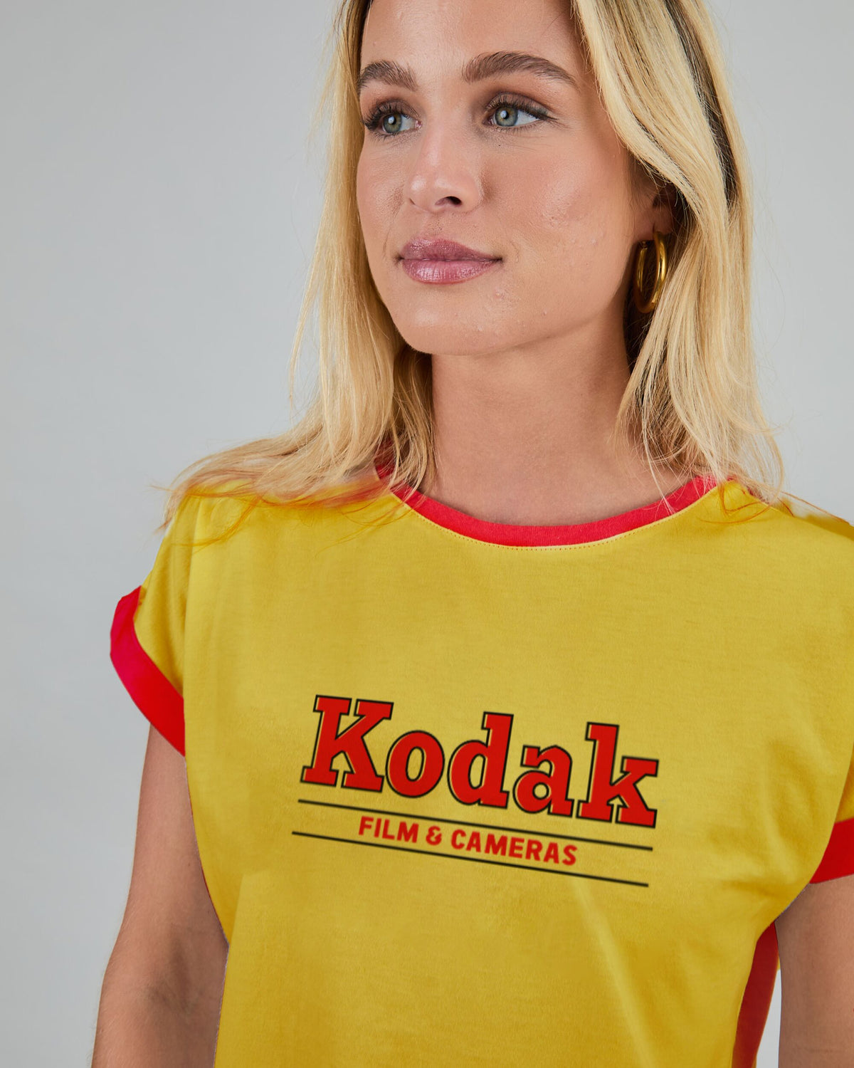 Kodak Retro FIlm Tee W Yellow