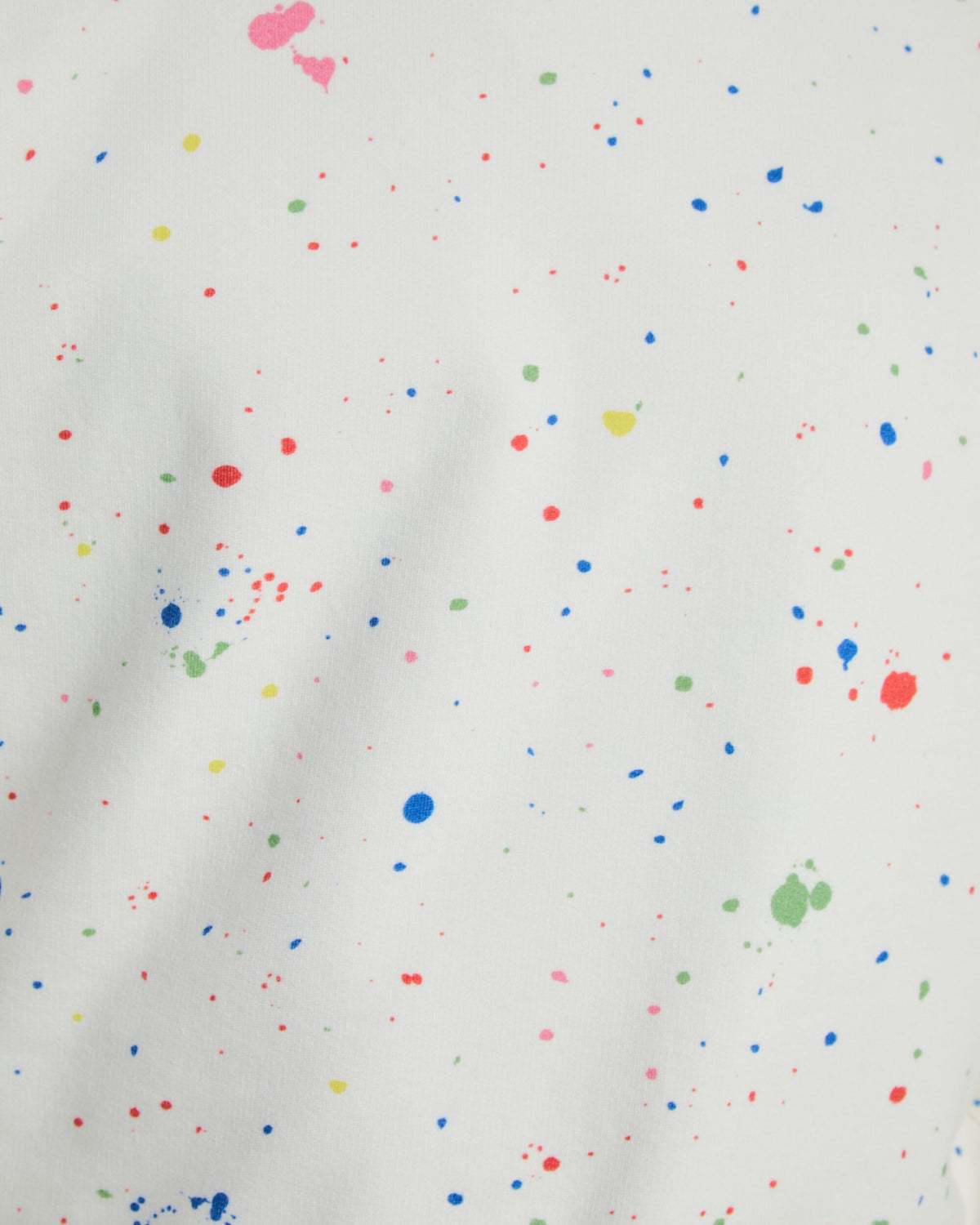 Splash Paint Sweatshirt Ecru